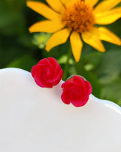 Load image into Gallery viewer, Earrings Roses
