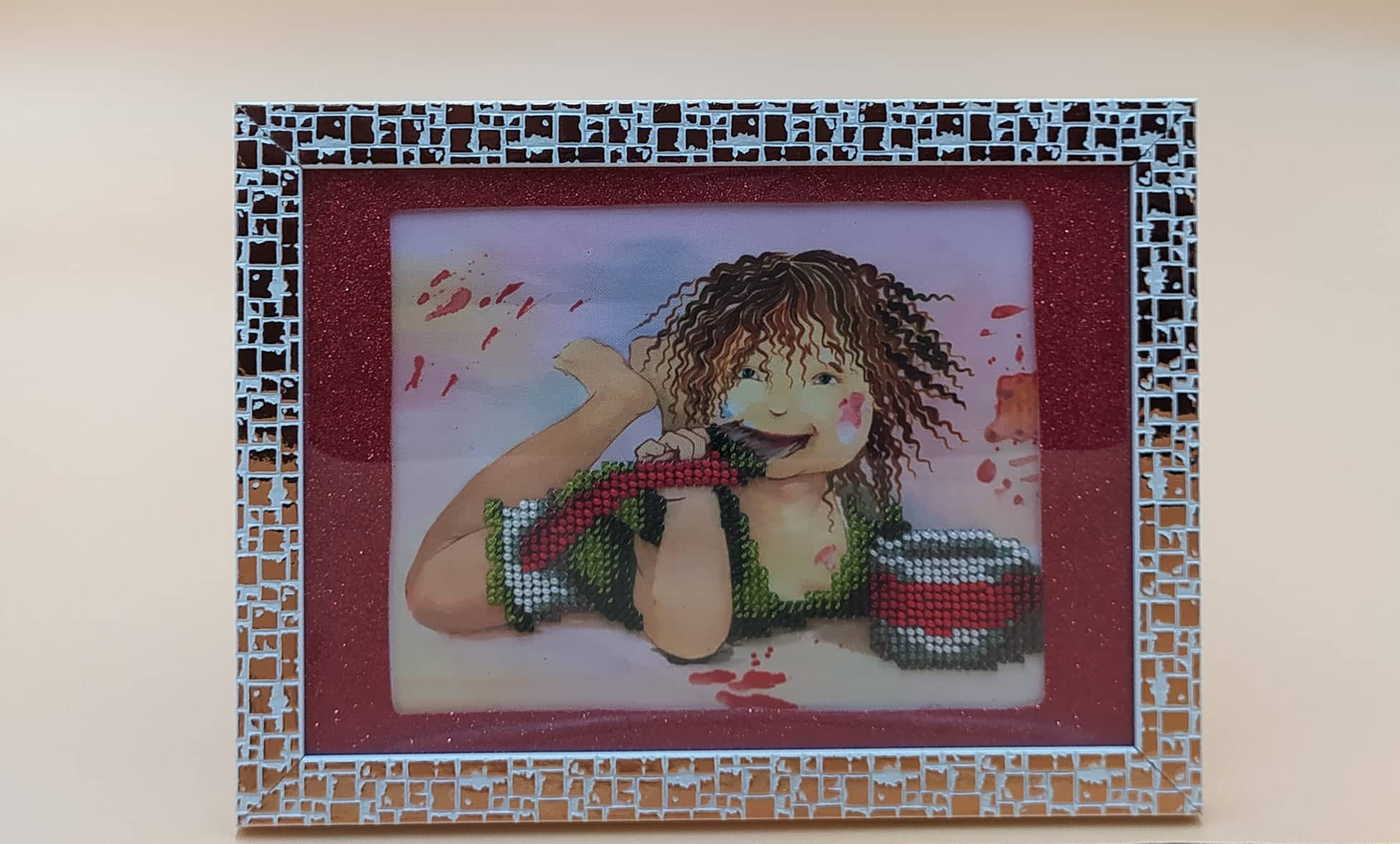 Bead painting 