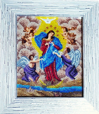 Bead painting, Icon 